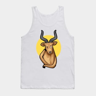 Winking Kudu Art Tank Top